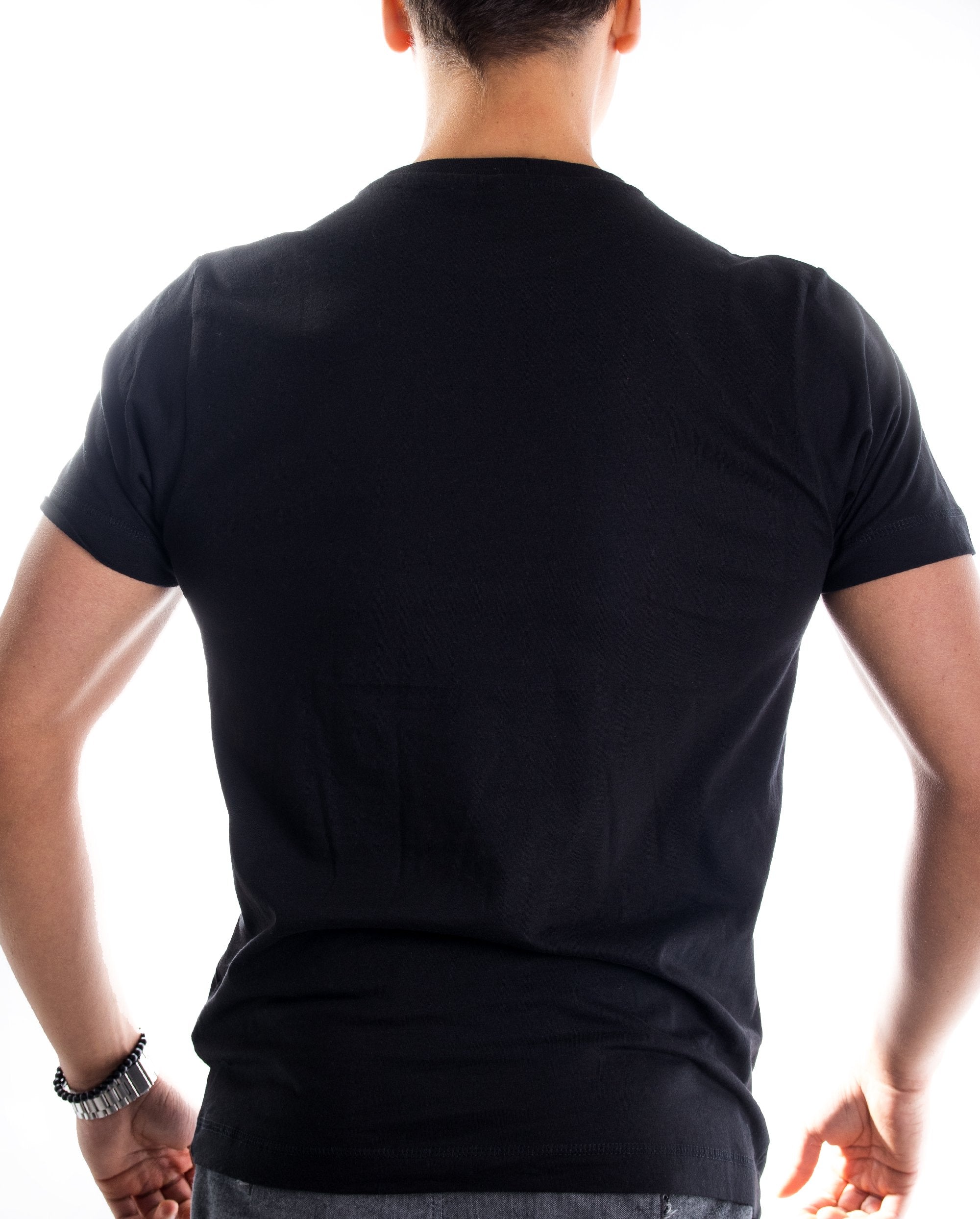 Back to classic Shirt - black/white - Herren