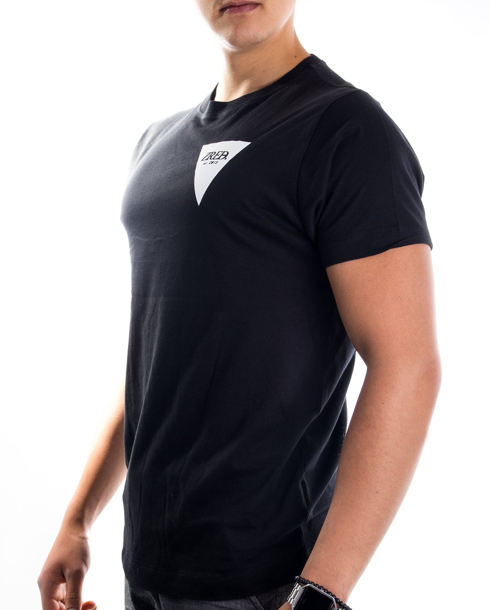 Back to classic Shirt - black/white - Herren