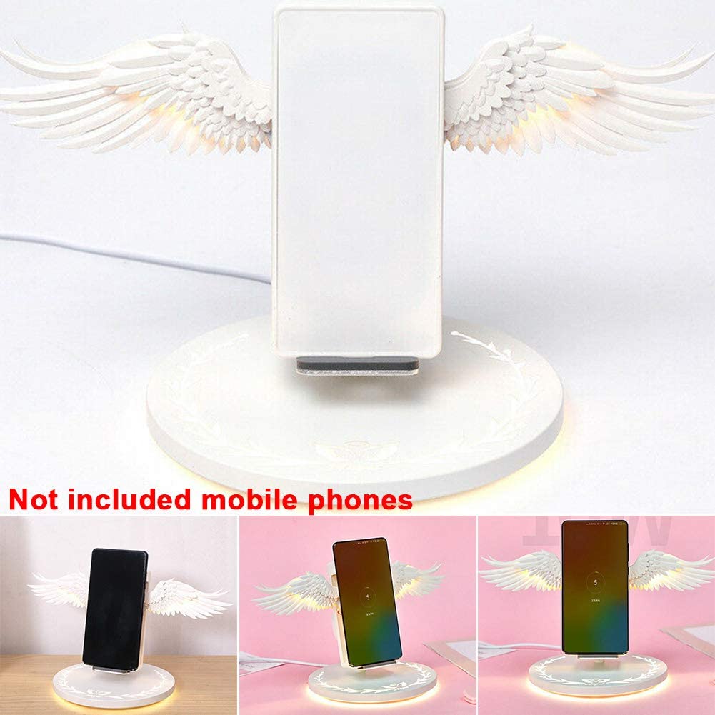 Angel Wings Fast Charger Qi Wireless Charger Charger Power Adapter
