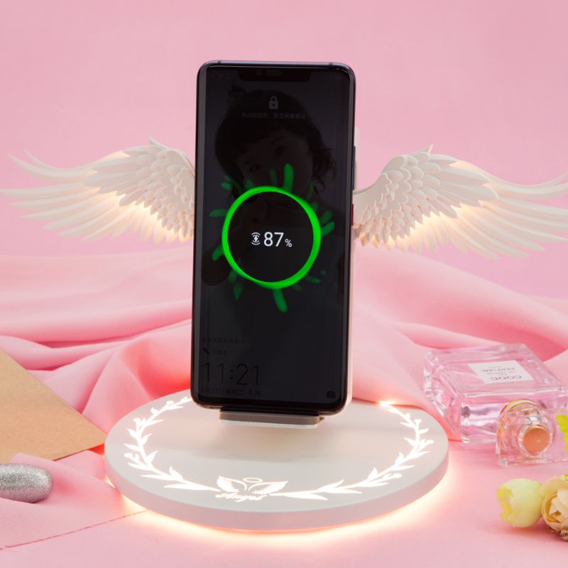 Angel Wings Fast Charger Qi Wireless Charger Charger Power Adapter