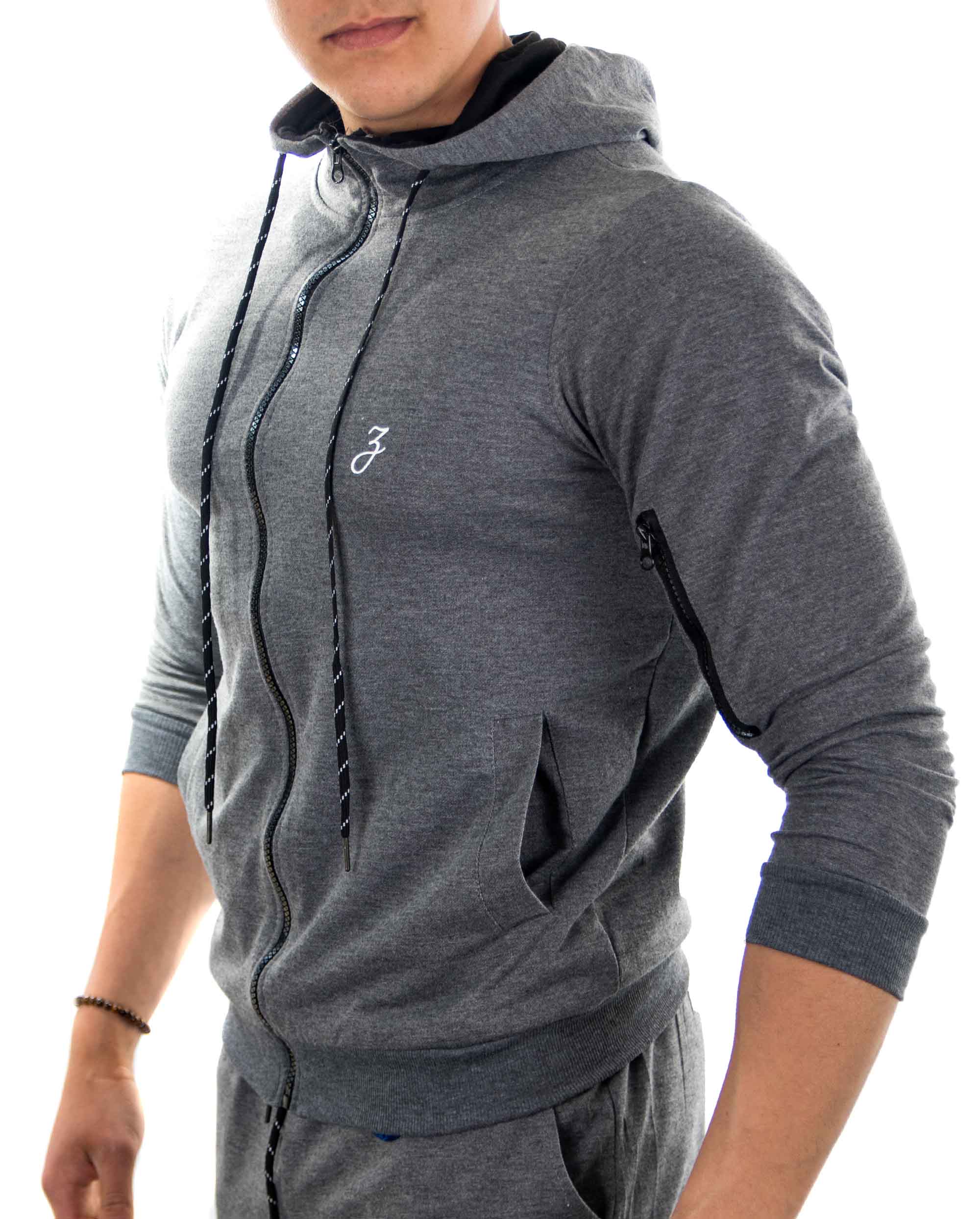 Zipper Dynamic  - grey - Herren