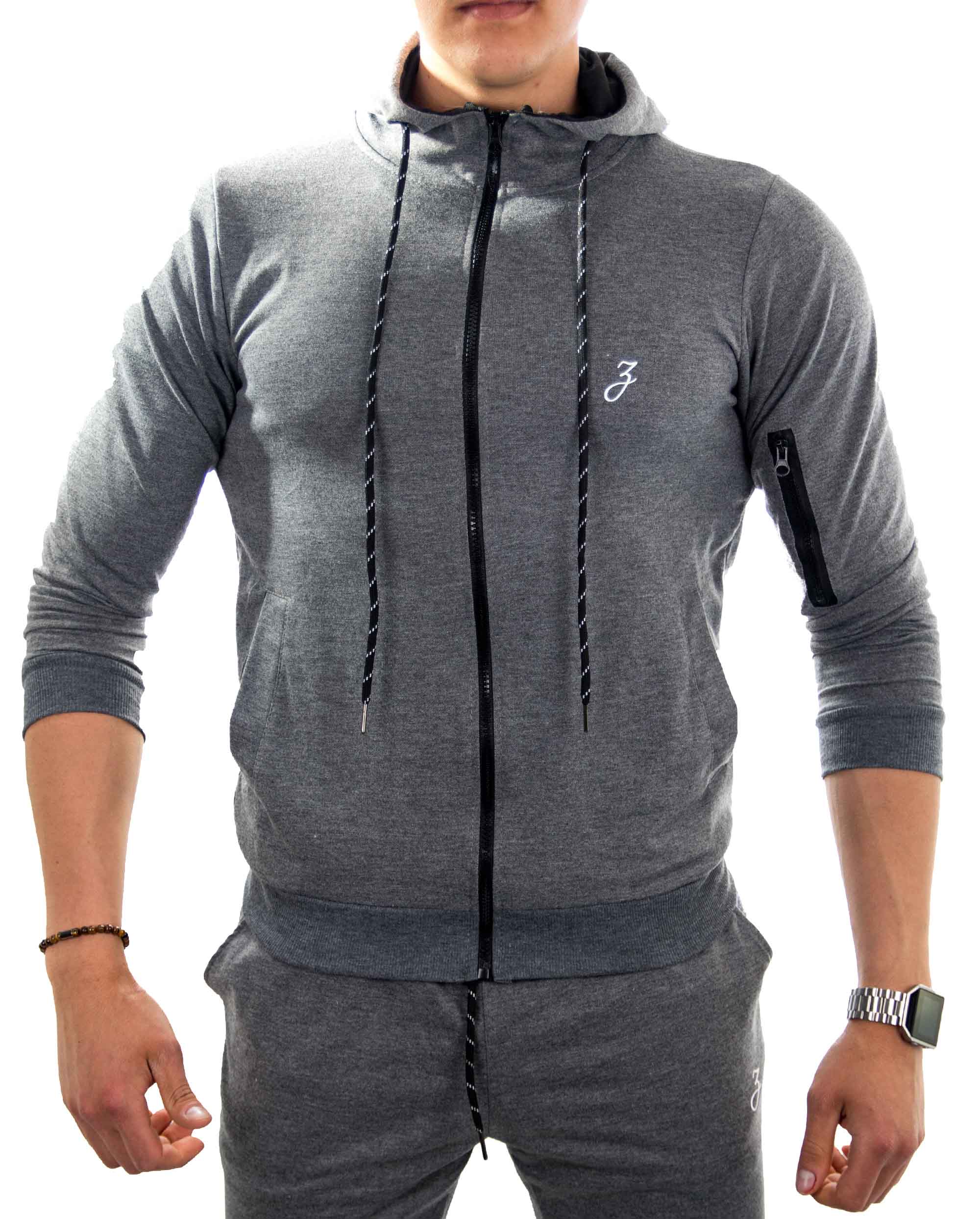 Zipper Dynamic  - grey - Herren